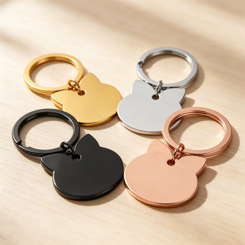 Etiqueta Antipérdida Personalizada para Perros y Gatos – Grabado en Acero Inoxidable - imagen 4