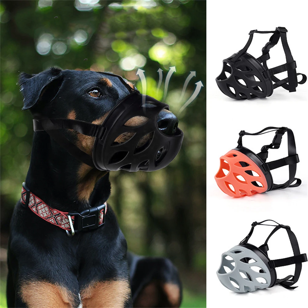 Bozal para perros grandes y medianos resistente anti ladridos - imagen 4