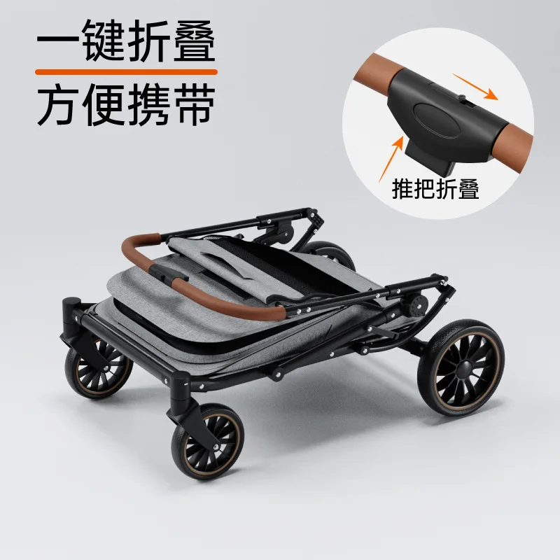 Carrito plegable para perros grandes, mayores o con movilidad reducida - imagen 2