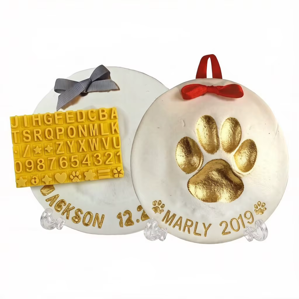 Kit para Huellas de Mascotas en Arcilla – Gatos y Perros
