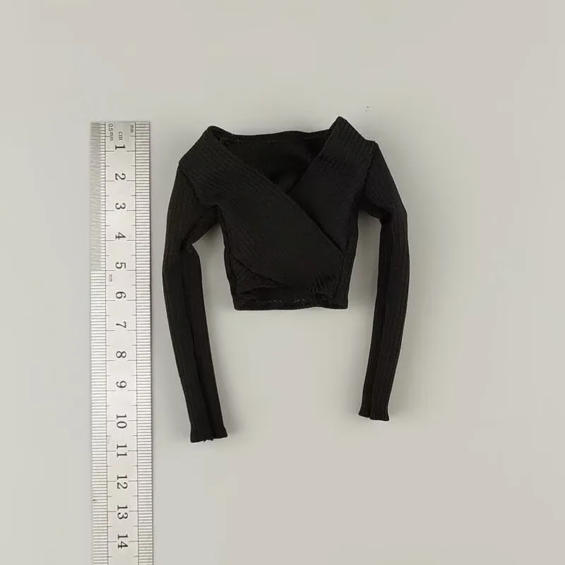 Conjunto ropa para figura de acción femenina 1/6 – Falda y top cruzado 12 pulgadas - imagen 5