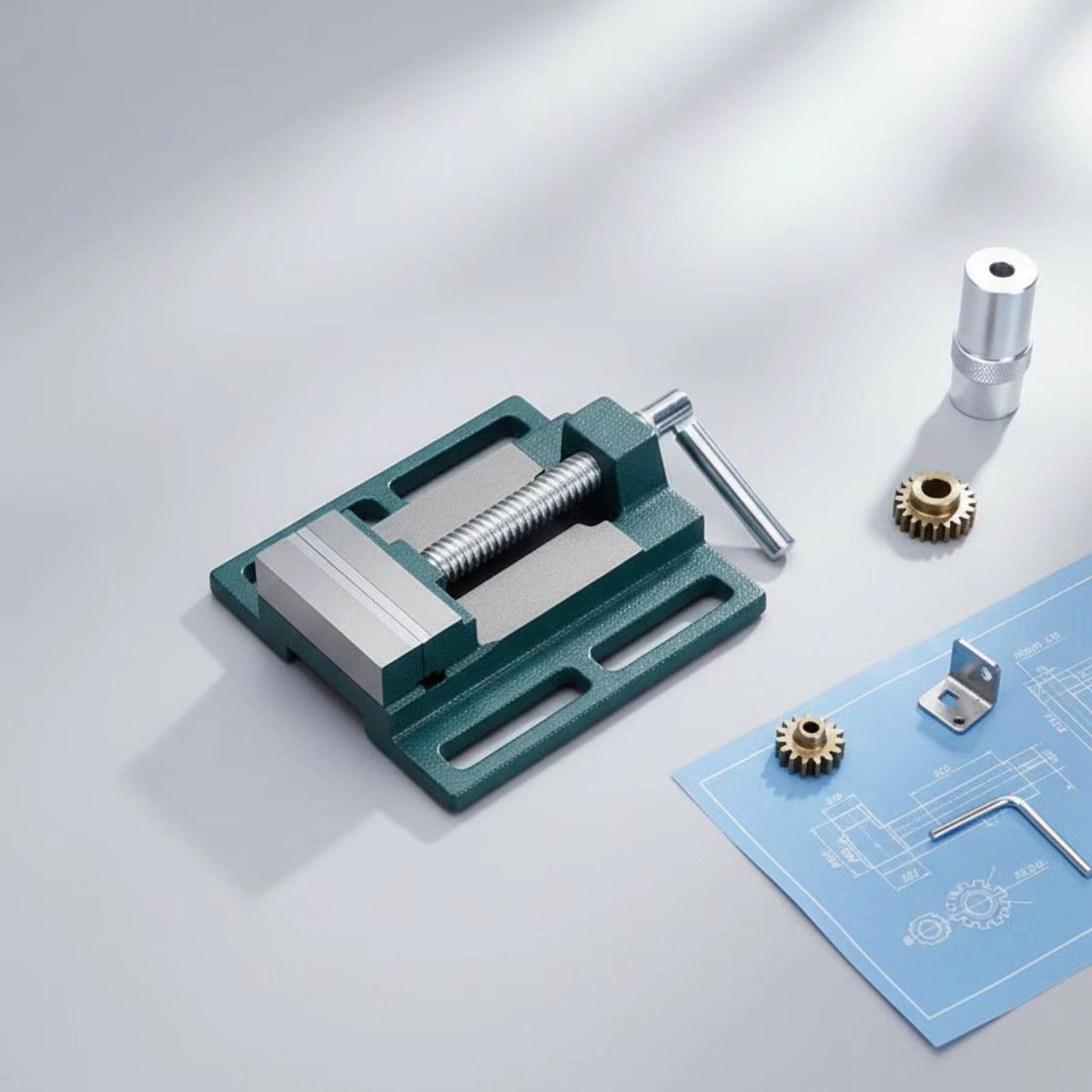 Mini Vise de Banco para Mecanizado – Tornillo de Banco de Precisión - imagen 3