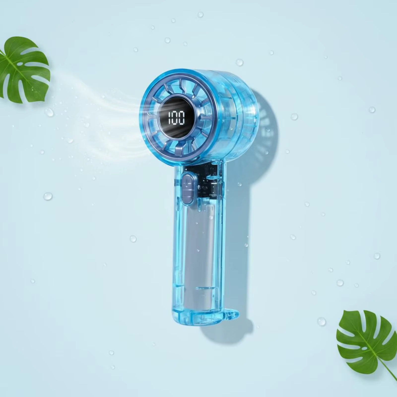 Mini ventilador portátil recargable USB para perros y gatos - imagen 3
