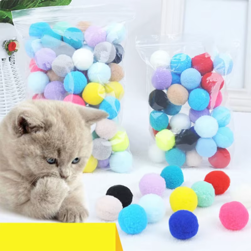 Juguete Lanzador Interactivo para Gatos – Pelotas de Felpa - imagen 3