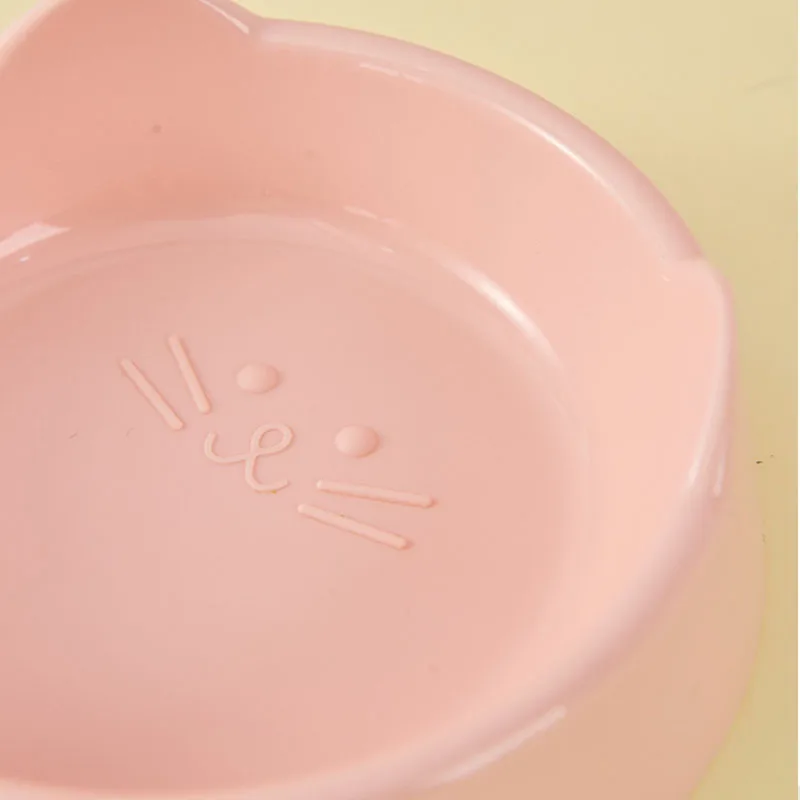 Base antideslizante del comedero para gatos