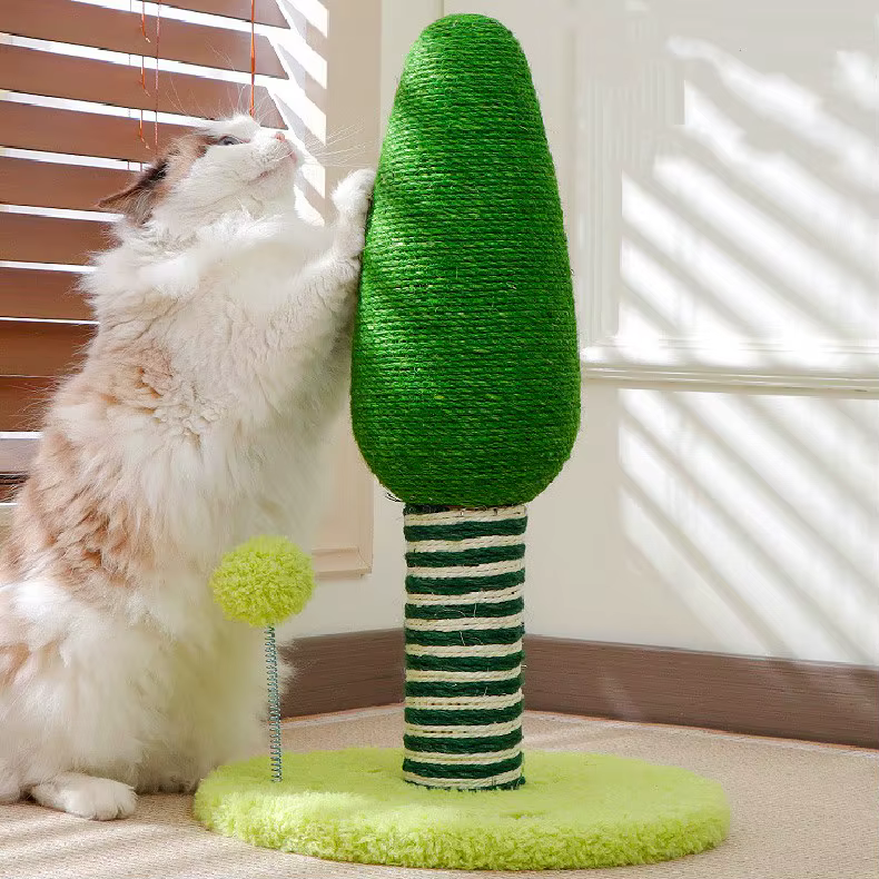 Torre Rascador para Gatos – Poste Resistente con Protector de Sofá - imagen 4