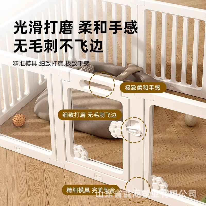 Corral portátil interior perros pequeños Bichón Teddy – Valla desmontable - imagen 5