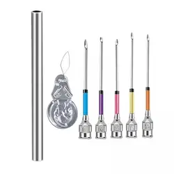 Kit de Agujas de Bordar con Accesorios para Manualidades