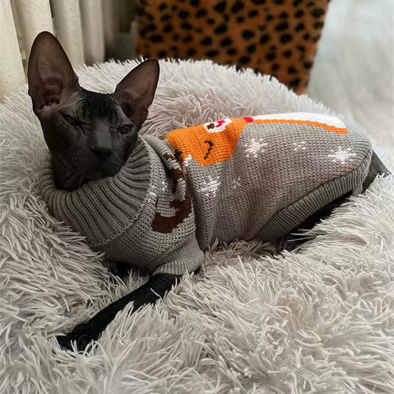Jersey suave de invierno para gatos Sphynx y perros pequeños - imagen 5