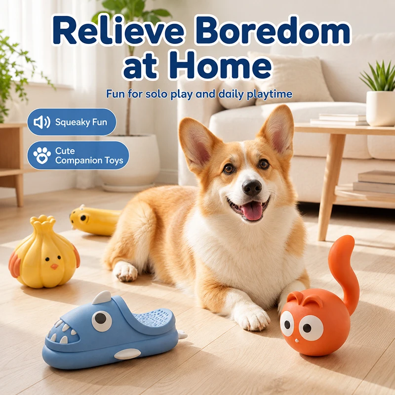 Juguete de látex resistente a mordidas para perros interactivo - imagen 5