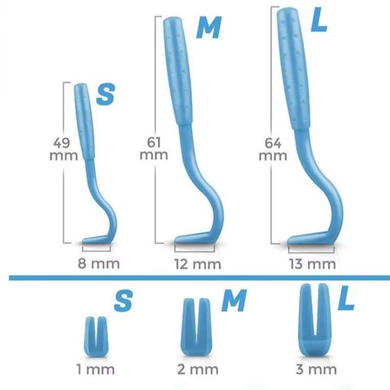 Set completo de herramientas de aseo para la eliminación de piojos