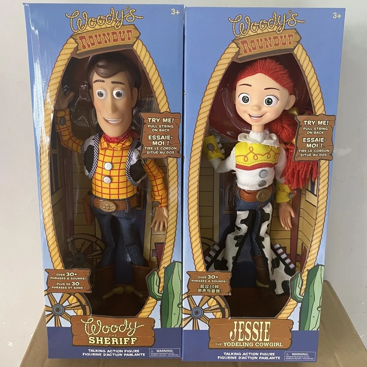 Woody y Jessie muñecos interactivos Toy Story 4