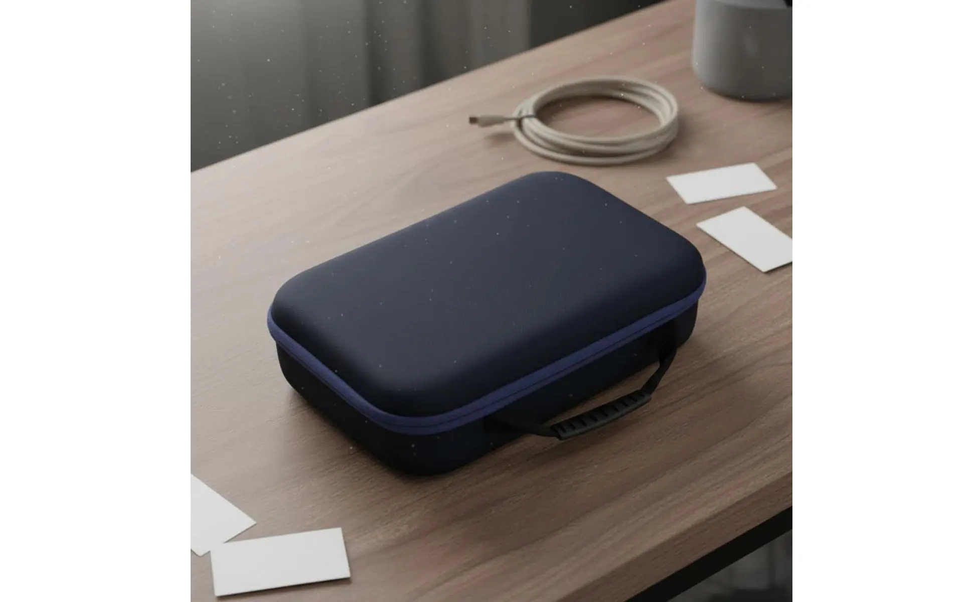 Estuche portátil con organización interna