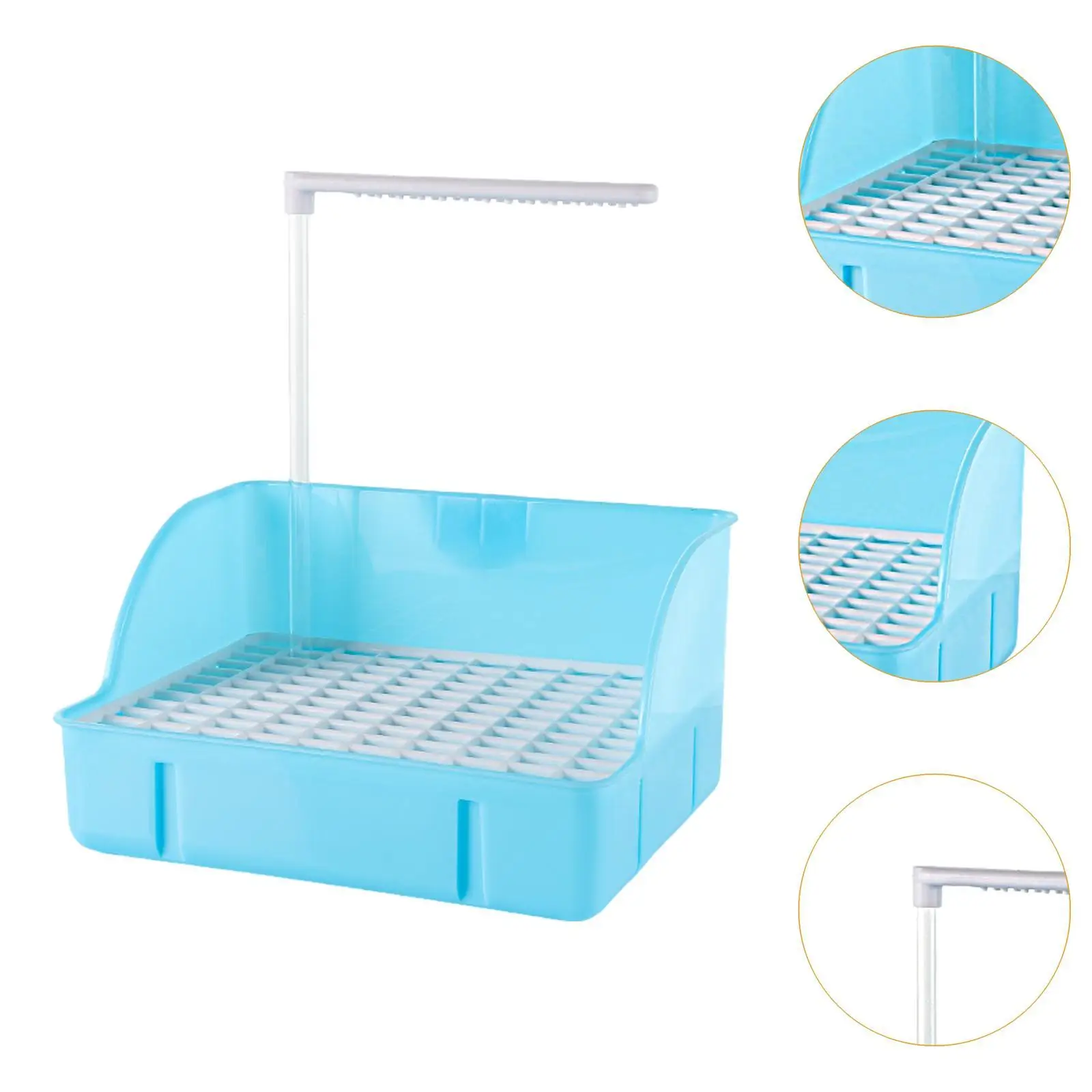 Bird Bath Box Bird Shower Easy to Install Reusable Removable Parrot Bathtub Parrot Bath Shower Box for Budgerigar Budgie
