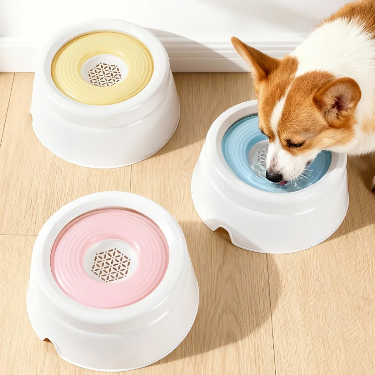 Bebedero colgante para perros y gatos, gran capacidad - imagen 3
