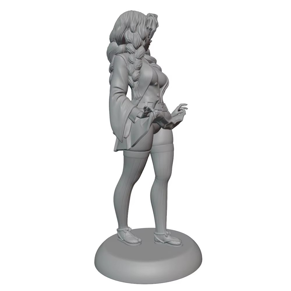 Vista completa del kit de modelo de 75 mm