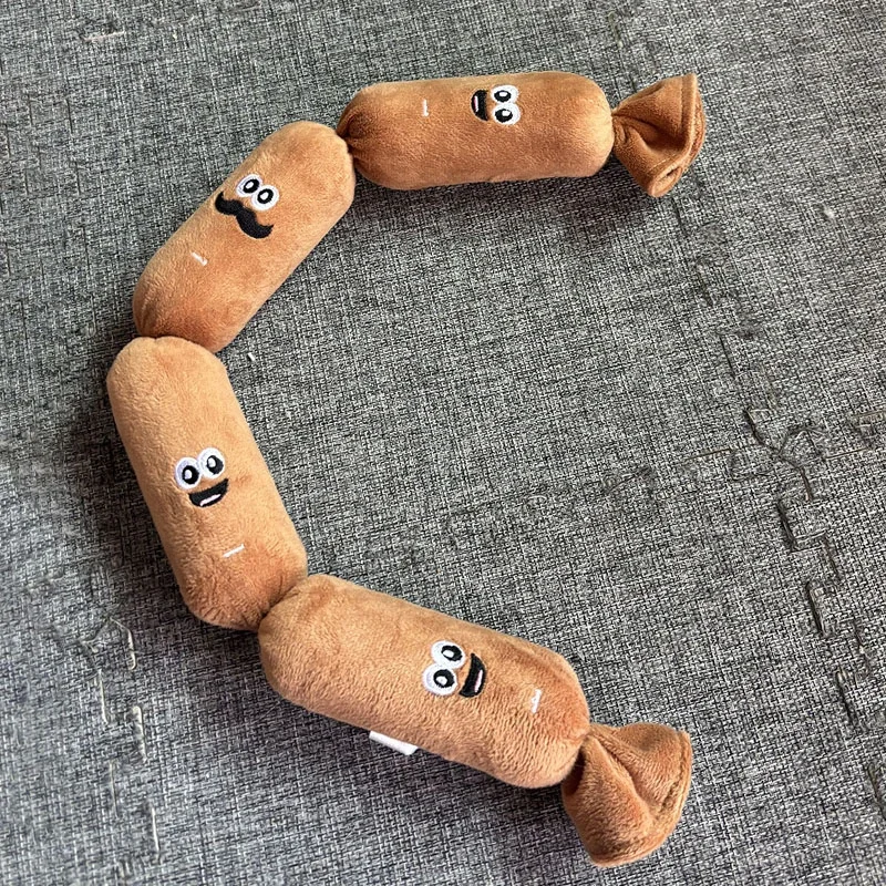 Juguete masticable portátil para perros con sonido antidesgarro - imagen 3