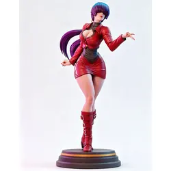 Figura de resina de mujer en miniatura para montar, sin pintar