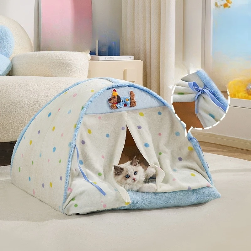 Cama nido para perros pequeños y cachorros – Casa 4 estaciones - imagen 3