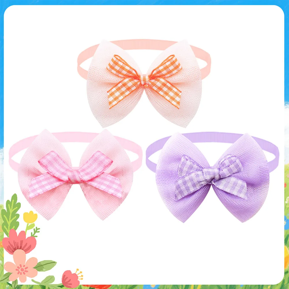 Pajaritas de encaje estilo corbata para mascotas