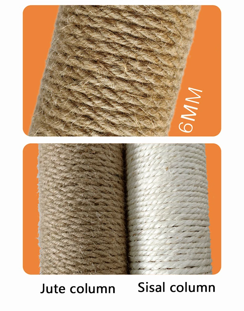 Detalle de la fibra de sisal