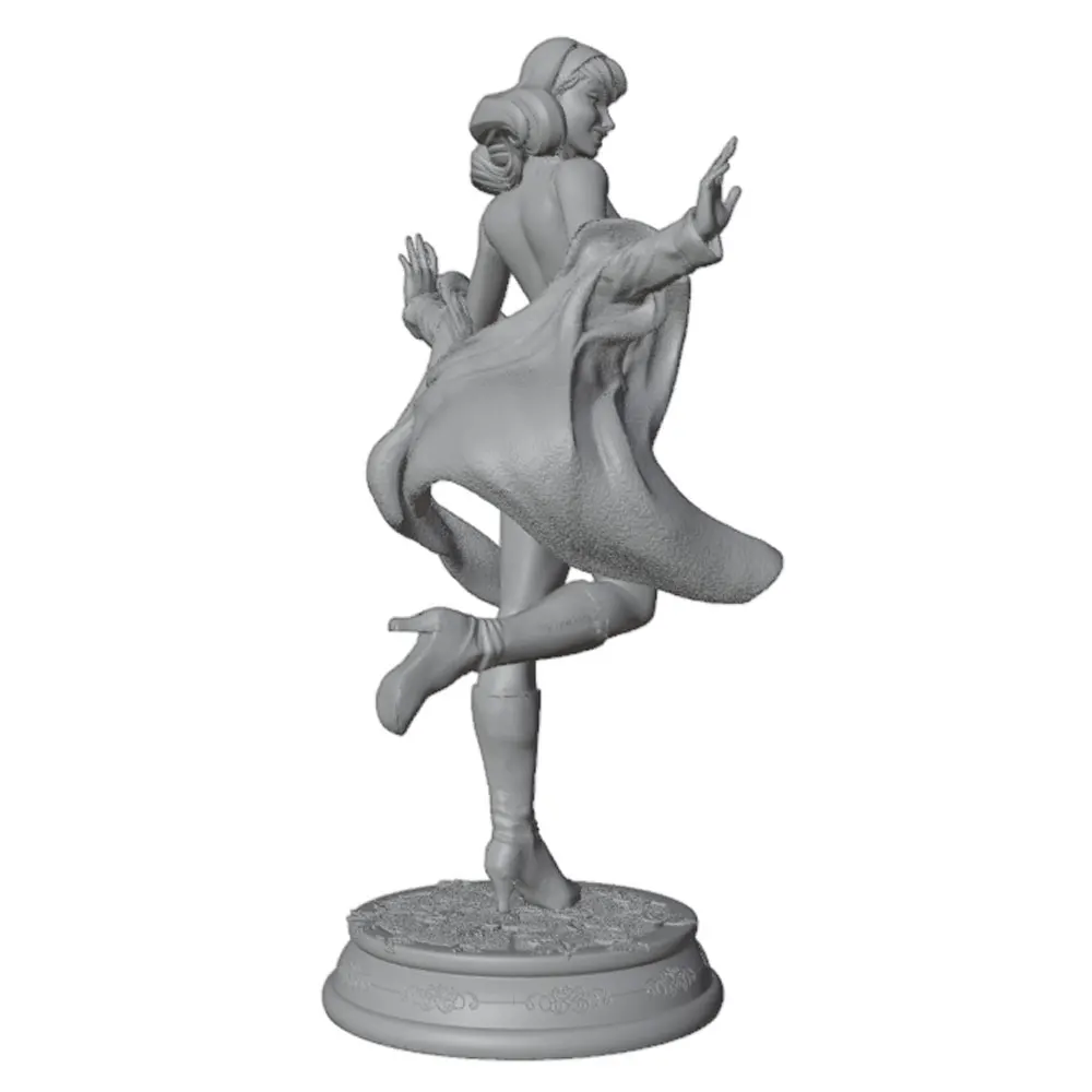 Kit figurina resina 1/24 75 mm niña bailando sin pintar - imagen 5