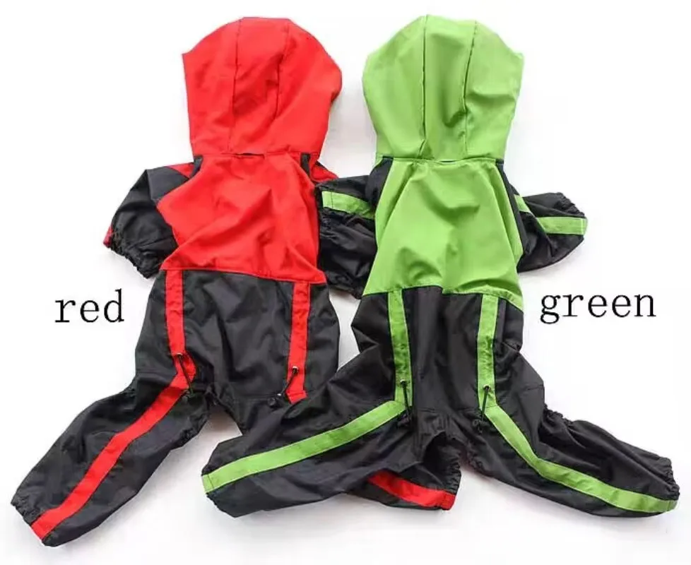 Impermeable con capucha para perros pequeños y cachorros - imagen 2