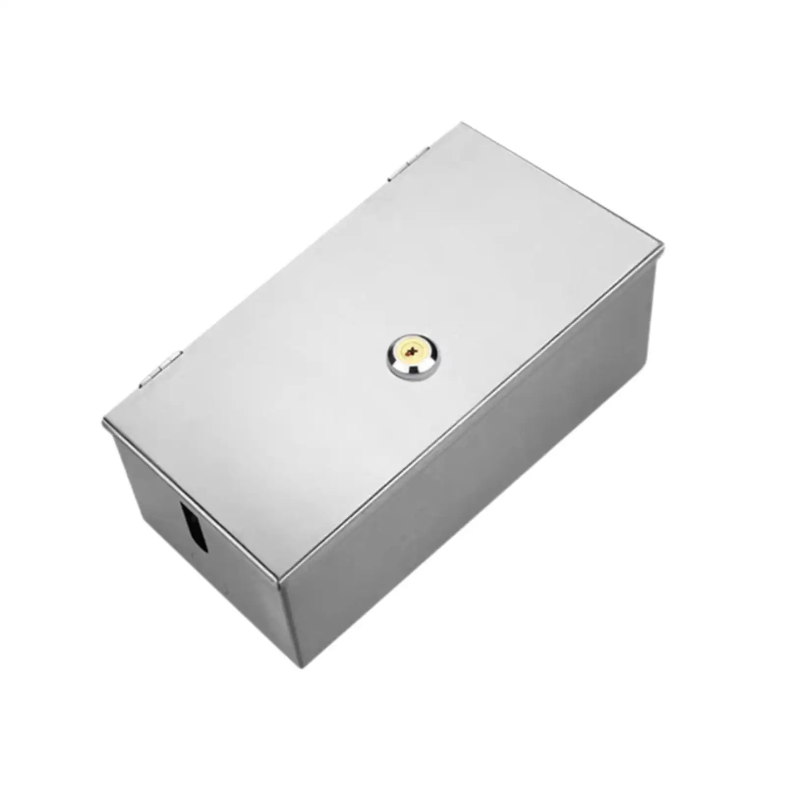 Caja metálica impermeable vista frontal