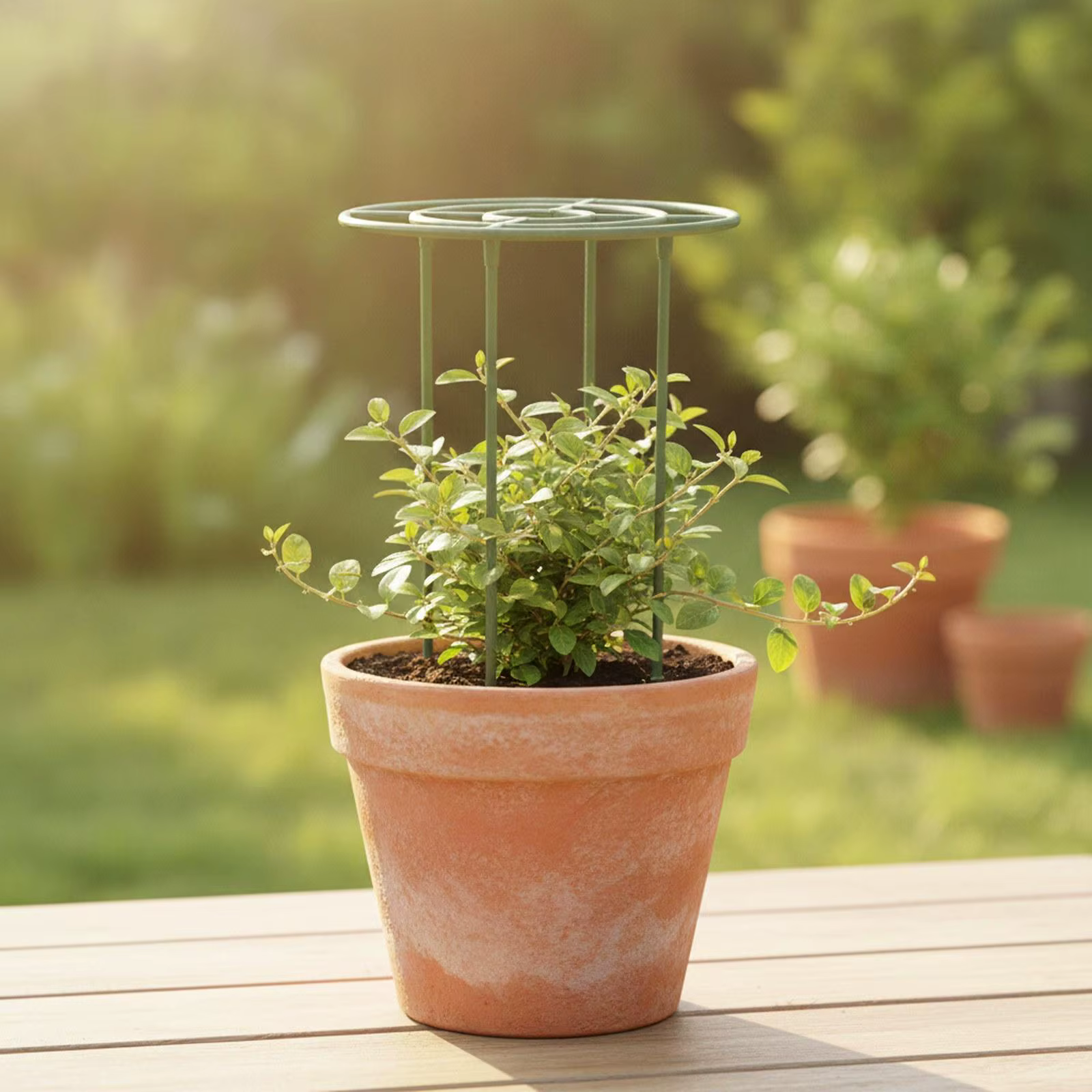 Trepador para gatos con soporte tipo torre de jardín para plantas - imagen 2