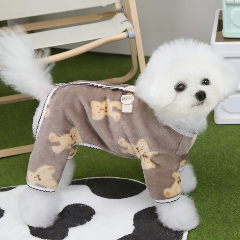 Mono invierno oso para perros pequeños y cachorros Chihuahua y Pug - imagen 4