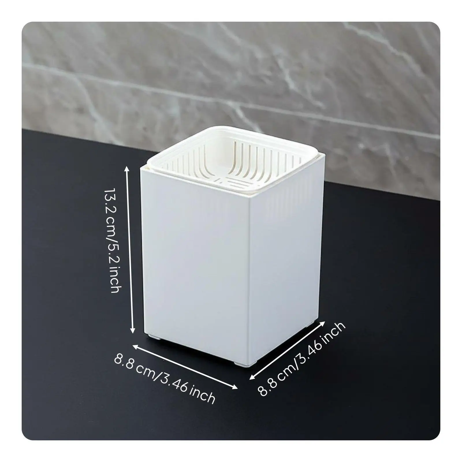 Papelera Compacta para Gato – Contenedor Mini para Arenero y Escritorio - imagen 5
