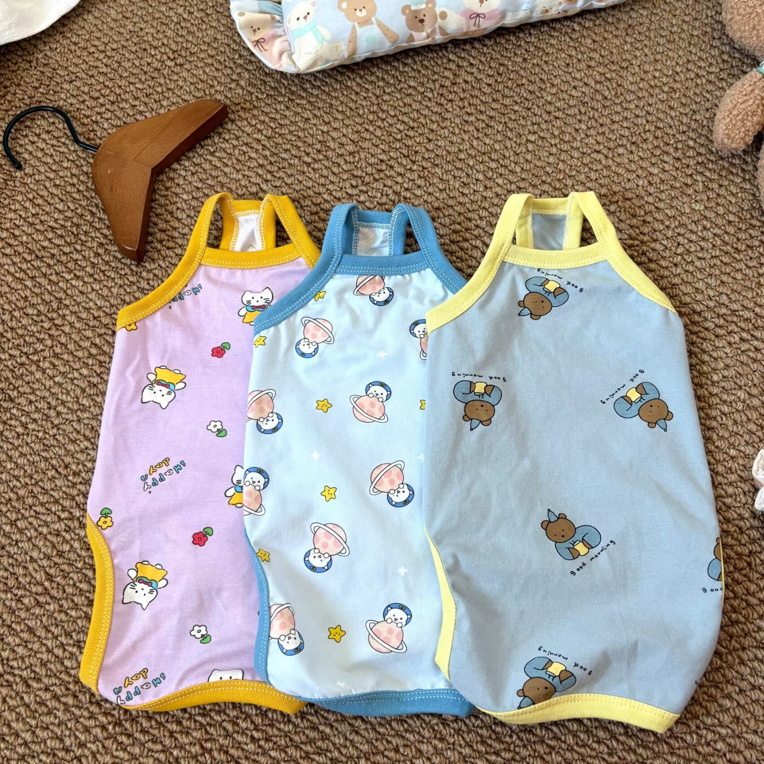 Chaleco de algodón para gatos y perros – Ropa veraniega