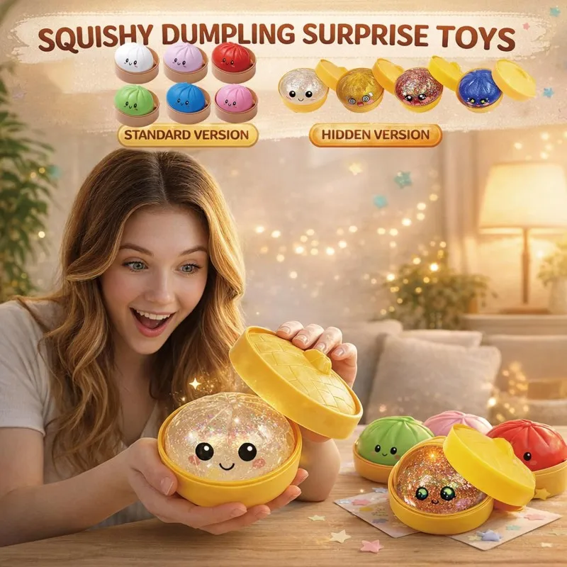 Coleccionable con estética de dumpling