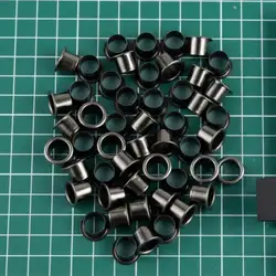 Kit Ojales Sintéticos para Manualidades – 50 Piezas con Remaches Huecos
