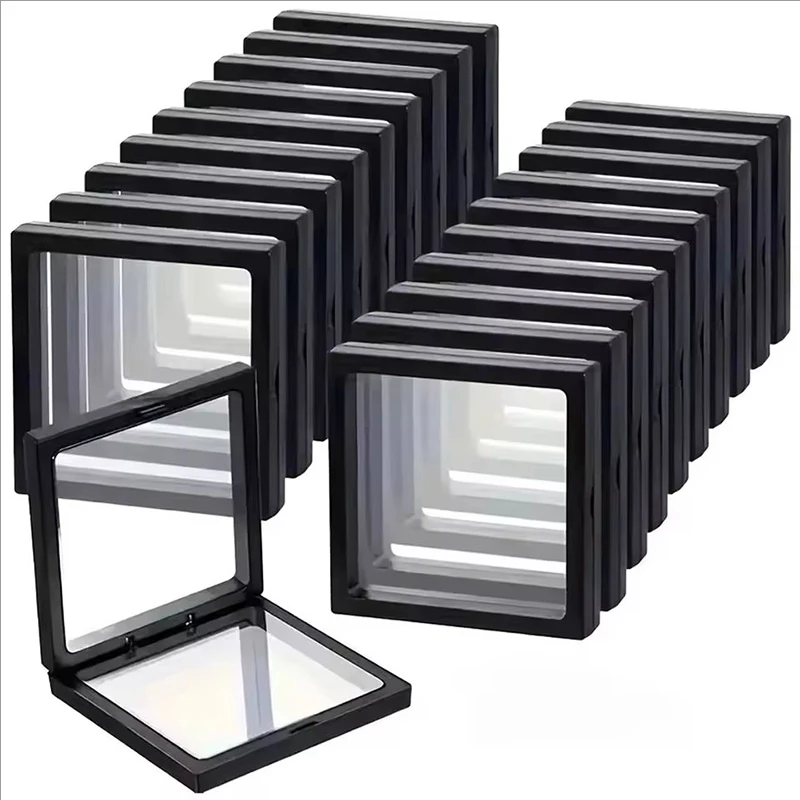 Caja transparente para exhibición de joyas