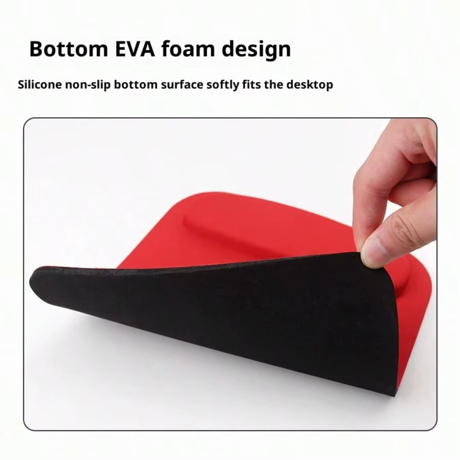 Alfombrilla ergonómica de silicona con reposamuñecas 3D antideslizante - imagen 4