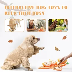 Juguete puzzle de peluche para perros – cruje y hace sonidos