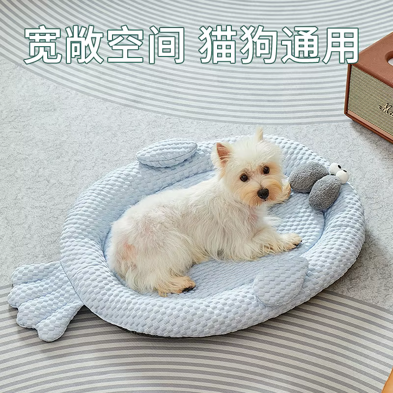 Cama fresca transpirable con almohadilla de hielo para gatos y perros - imagen 4