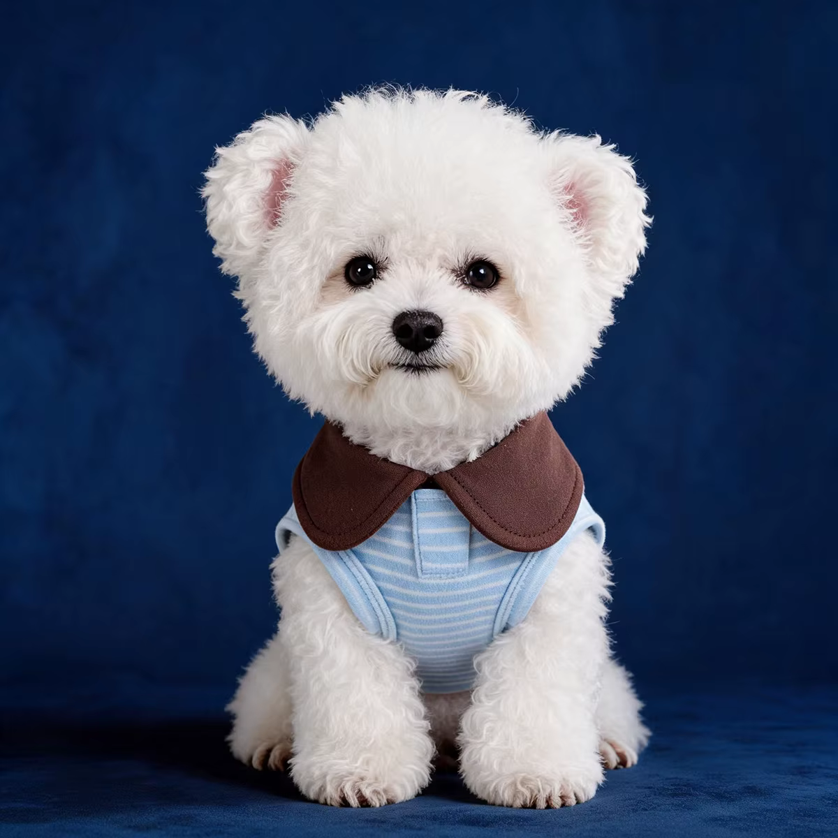 Chaleco a Rayas para Perros Pequeños – Camiseta Otoño e Invierno - imagen 2