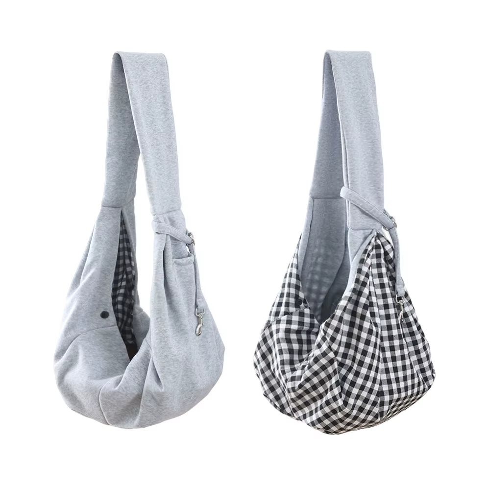 Bolso bandolera de transporte ajustable para gatitos y cachorros - imagen 2