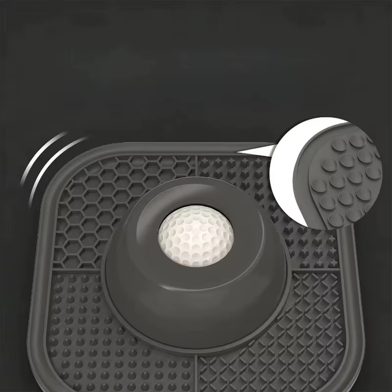 Tazón alimentador lento antideslizante de silicona para perros y gatos - imagen 2