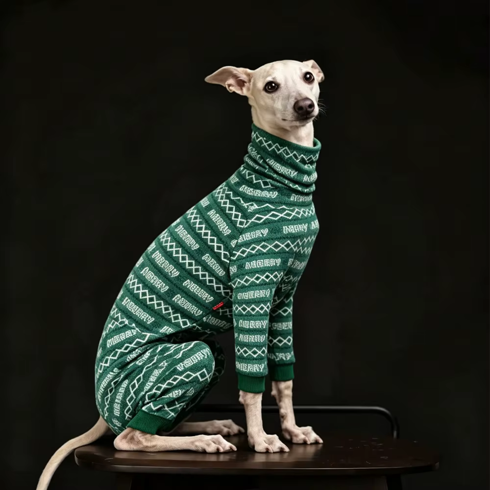 Abrigo cortavientos para Italian Greyhound y Whippet