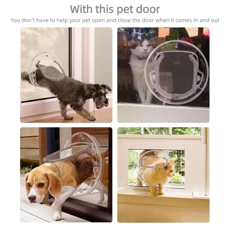 Cerradura de 4 vías puerta gato