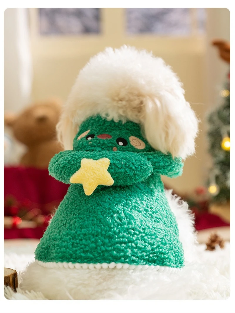 Suéter navideño para gato