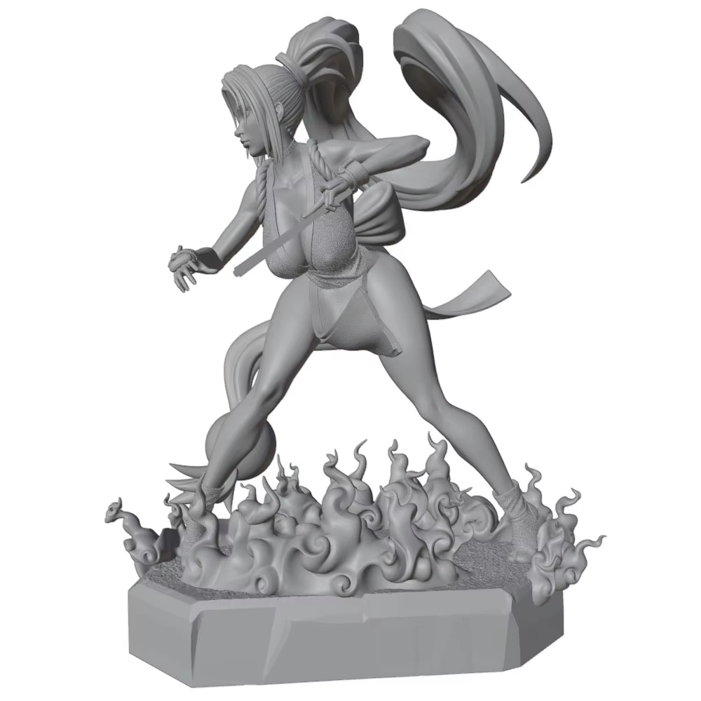 Figura modelo resina GK 1/24 – Miniatura DIY sin ensamblar 75mm