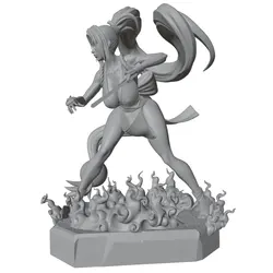 Figura modelo resina GK 1/24 – Miniatura DIY sin ensamblar 75mm