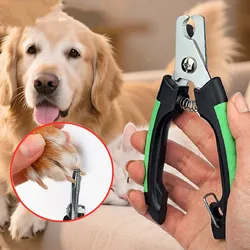Cortauñas para perros y gatos de acero inoxidable
