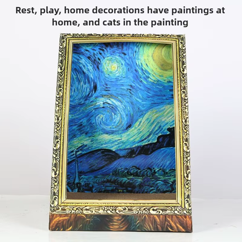 Nido de gato duradero en papel corrugado