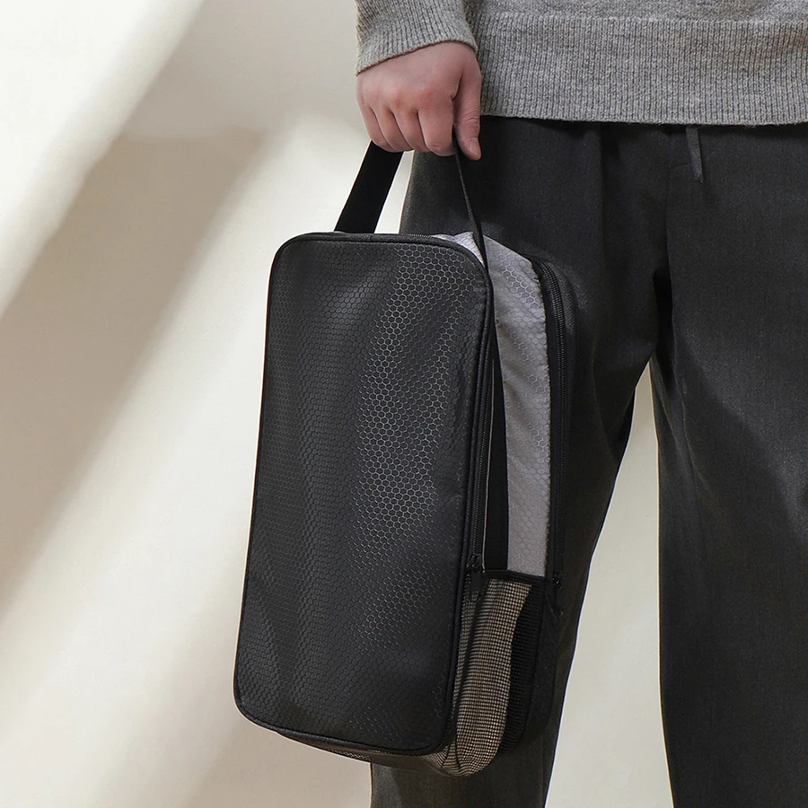Bolsa de viaje transpirable con cierre de cremallera