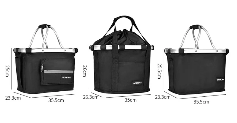 Bolsa frontal para mascota en bicicleta